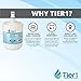 Tier1 8171413 Refrigerator Water Filter | Replacement for Whirlpool 8171413, Kenmore 9002, EDR8D1, 469002, 8171414, WF286, WSW-4, WFI-NLC200, Fridge Filter
