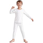 American Trends Boys Thermal Underwear Set Toddler Long Johns Set Fleece Lined Base Layer Winter Thermals Sets for Kids