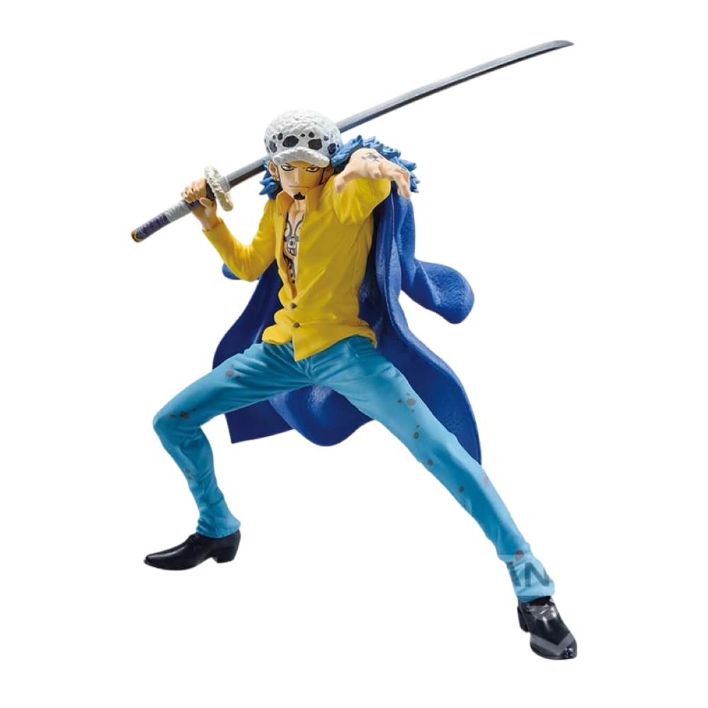 Banpresto TRAFALGAR LAW IN WANO STATUE 16CM
