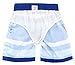 Boy's Quick Dry UPF 50+ Sun Protection Swimsuit Beach Shorts,Stripe,L