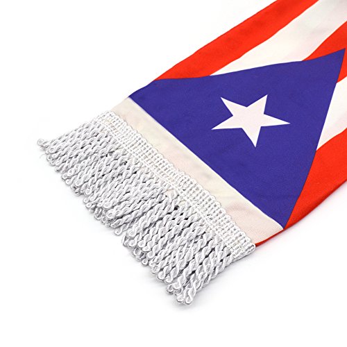 Soccer Suit Fans Scarf, Puerto Rico Soccer Scarf