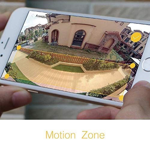 Litmor Floodlight Camera, Smart Outdoor Motion Sensor Light with Camera