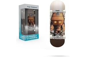 Lently Wood Fingerboards, Mini Fingerboards, 99mmL*29mmW (Big Mouth Cute Dragon) (Angry Puppet)