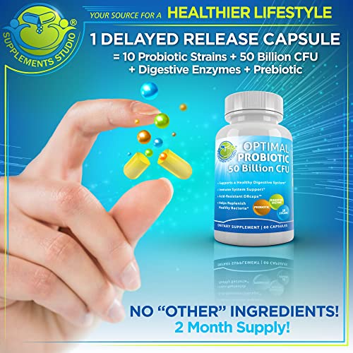 Acidophilus Probiotic 50 Billion Probiotic Multi Enzyme Digestive