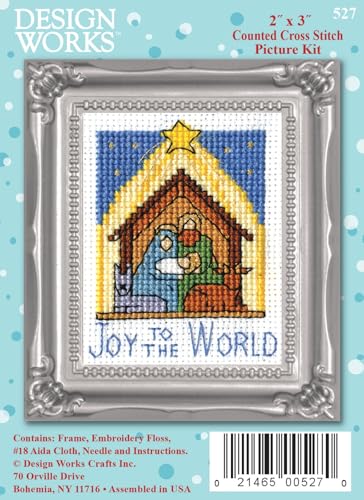 NATIVITY -COUNTED CROSS STITCH