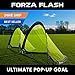 FORZA Flash Pop-Up Soccer Goals [Pair] | Portable Pro Soccer Nets [2.5ft, 4ft & 6ft] | Soccer Goals for Backyard | Soccer Training Equipment | Pop Up Soccer Goal