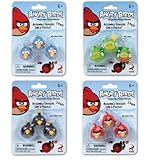 Angry Birds Puzzle Erasers - 3 Pack Assorted Styles