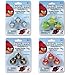 Angry Birds Puzzle Erasers - 3 Pack Assorted Styles