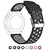 20mm Universal Smart Watch Bands, FanTEK Soft Silicone Sport Quick Release Watch Strap Wristband for Samsung Gear 2 Classic/Ticwatch 2 /Moto 360 For Men 2nd Gen 42mm--L Size