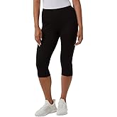 32 Degrees Women Cropped Tight Legging (US, Alpha, X-Small, Regular, Regular, Black)