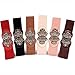 AWAYTR Wide Stretchy Belts for Women - Retro Elastic Dress Belt with Metal Buckle,(26