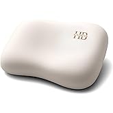 HighBeds Cervical Neck Pillow - Side Sleeper Pillow for Neck Pain Relief, Soft Ergonomic Memory Foam Pillows Ice Silk Zipperless Pillowcase, Eco-Friendly and Durable Material (White)