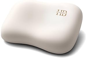 HighBeds Side Sleeper Pillow – Soft Ergonomic Cervical-Neck-Pillow for Neck Pain Relief, Ice Silk Zipperless Pillowcase, Eco Friendly and Durable Material (White)