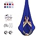 Aum Active Aerial Silk Yoga Hammock & Swing for Home, Inversion Exercises, Starter Kit for All Levels - Durable with Extension Straps, Carabiners, and Pose Guide