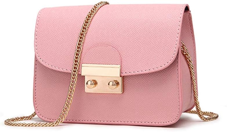 pink small shoulder bag