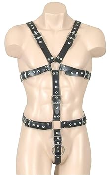 ZADO Leder Herren Riemenbody S-L, 1 Stück