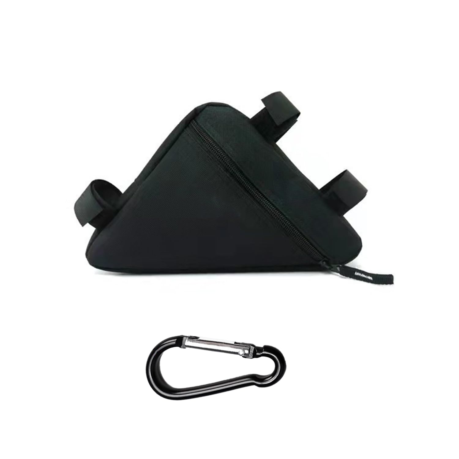 MUEEAD Bicycle Triangle Bag With Mountaineering Buckle, Waterproof and Phone Storage
