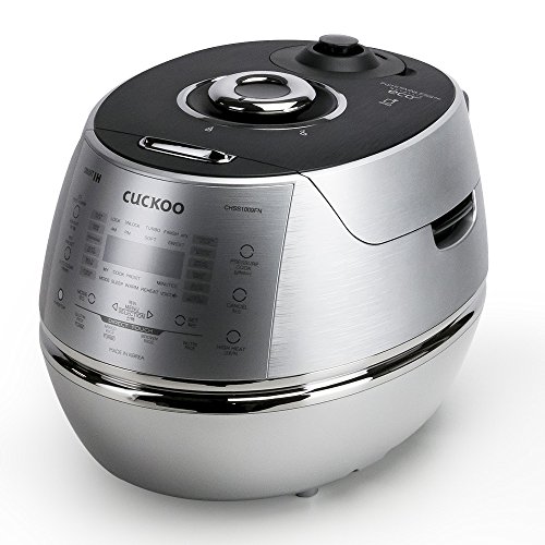 CUCKOO CRPCHSS1009FN Induction Heating Pressure Rice Cooker, 10 cups