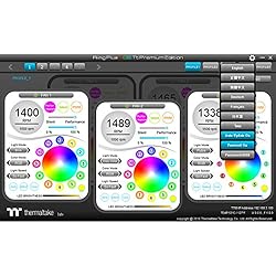 Thermaltake CL-F056-PL14SW-A Riing Plus 14 LED RGB