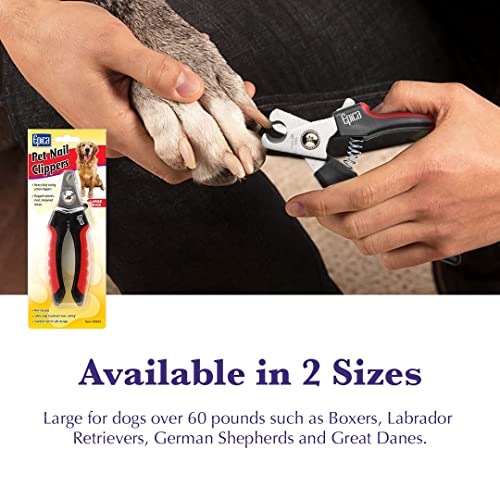 Epica Professional Dog Nail Clipper Dog Nail Clippers for Large Dogs Easy and Safe Dog