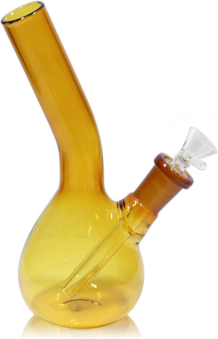 Glass Bong, 7'' Beaker Glass Bong Sheets Ice Water Ash Catcher