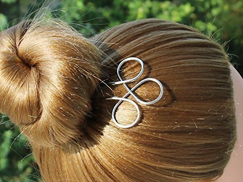Celtic Silver Hair Fork Hair Pins Hair Stick Bun Holder Hair Jewelry women gift
