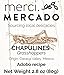 Merci Mercado Chapulines (grasshoppers) - Gourmet edible insects from Oaxaca Mexico (Adobo flavor) ( 80 g / 2.8 oz) HIGH PROTEIN CONTENT