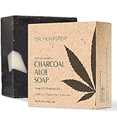Hemp, Aloe and Charcoal Soap Bar - 5 oz Bar Soap - Skin Cleansing Hemp Soap - Moisturizing, Sooth...