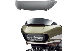 WYNMOTO Smoke 4.5" Windshield Windscreen Compatible for 15-22 Harley Touring Road Glide FLTRX FLTRU FLTRXS 2015-2022 (Tint)