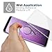 Tech Armor [Wet Applied] Thermoplastic Film (TPU) Screen Protector Designed for Samsung Galaxy S9 Plus, Complete Curved Edge Display Coverage, Bubble Free, HD Clear [2-pack]