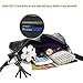 Lecxci Womens Small Leather Crossbody Bag, Zipper Clutch Phone Wallet Purse with [6 Card Slots] for Women (Black)