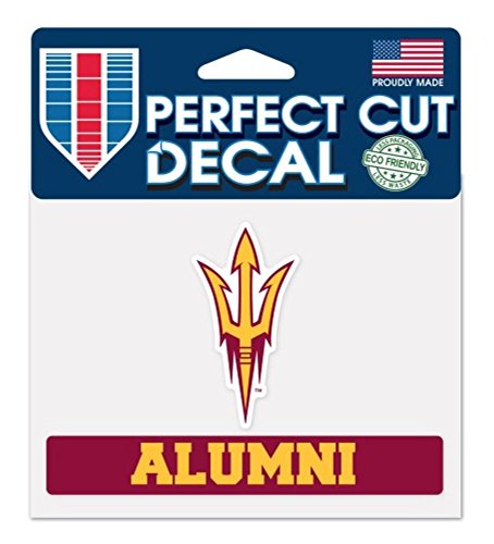 NCAA Arizona State ASU Sun Devils ALUMNI 4x5 Perfect Cut Decal