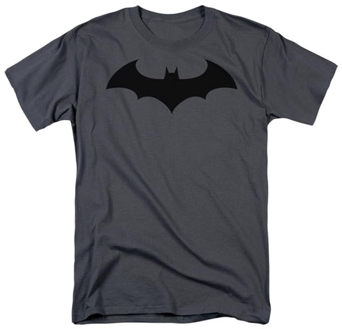 Dc Comics Batman Bat Fly Charcoal Tee Shirt T Shirt - 