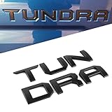 CAR ROVER For Toyota Tundra 2014-2019 Tailgate Insert Letters - Black