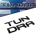 CAR ROVER For Toyota Tundra 2014-2019 Tailgate Insert Letters - Black