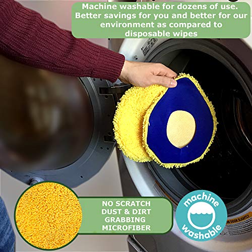 Chomp Long Handle Dust Mop5 Minute CleanWalls Extendable Wall Washer