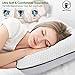 ZAMAT Premium Gel Memory Foam Pillow, Breathable & Supportive Bed Pillows for Sleeping, Hypoallergenic Cooling Pillow with Washable, Removable Cover, Best for Side, Back, Stomach Sleepers