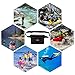 Piscifun Waterproof Pouch with Waist Strap, IPX8 Certified Waterproof Waist Bag, Safety to Keep Your Phone and Valuables - Great as a Waterproof Phone Case or Waterproof Wallet Jet Black