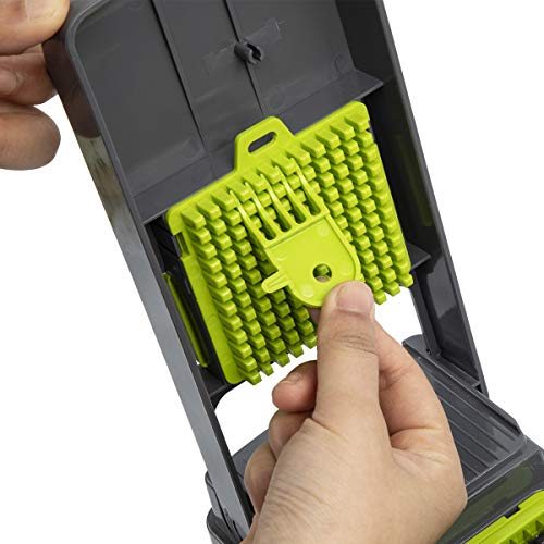 Vegetable Chopper Dicer, ENUOSUMA 8 in 1 Onion Chopper Vegetable Cutter Slicer Food Chopper for Vegetable Salad Cheese Fruit, Multi Kitchen Cutter with Egg Separator (Food Grade)