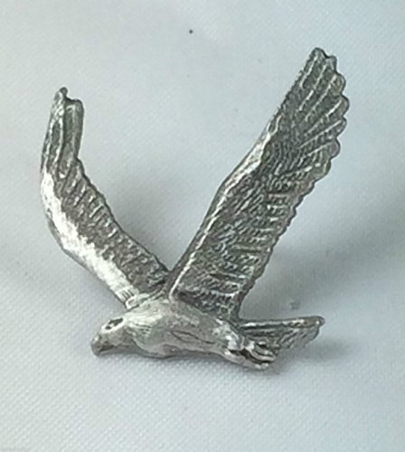 Golden Eagle Quality Handmade Uk Pewter Lapel Pin Badge