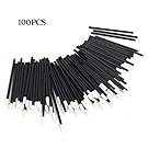 KINGLAKE 100PCS Disposable Lip Brushes Lipstick Gloss Wands Applicator