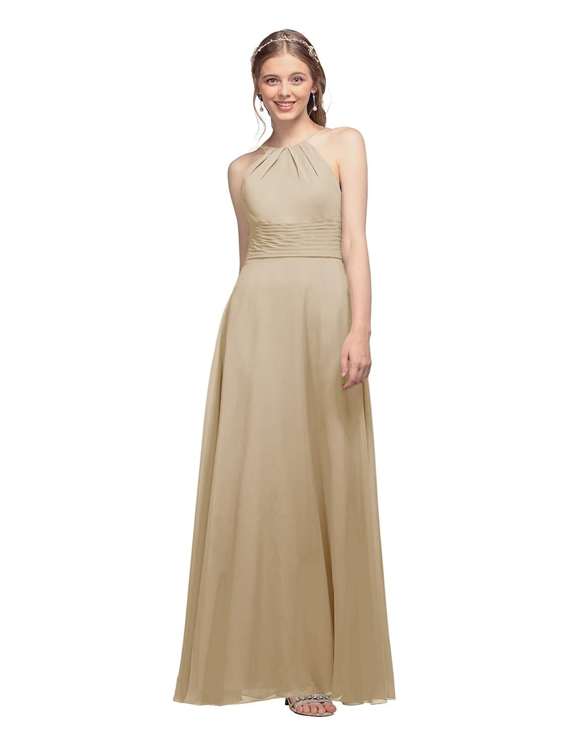 amazon champagne bridesmaid dresses