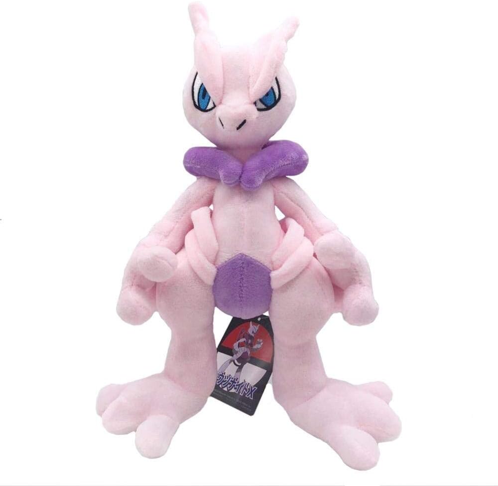 NamekPlanet - Mega Mewtwo X Pokemon Plush Soft Toy - 30 cm