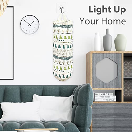 Plastic Bag Holder，Reusable Grocery Bag Holder，Wall Mount Plastic Bag Organizer Shopping Bags Carrier，Washable Large Grocery Bag Storage Dispenser ​for Home Kitchen Travelling Decor, 1 Pack，Squirrel