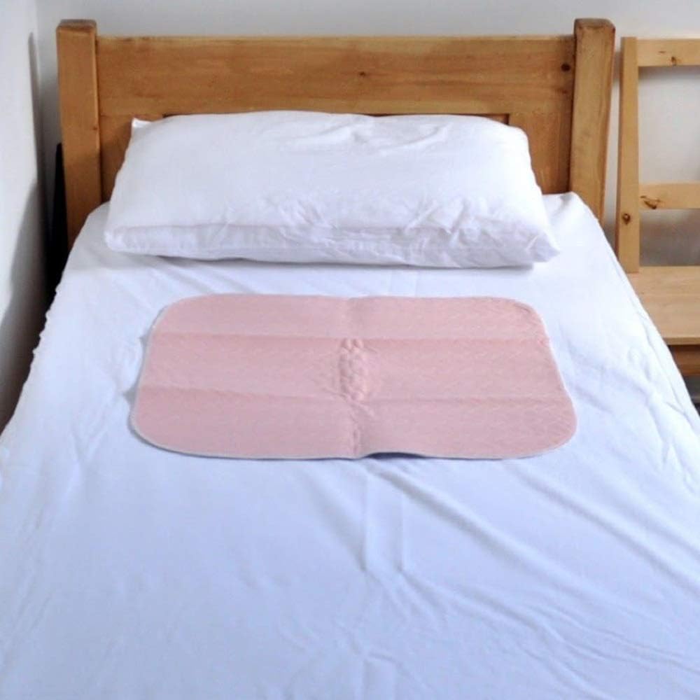 ComfortCare 60 x 60 cms, 23½” X 23½”, 1.5ltr Washable Reusable bed pad, Pink - Image 4
