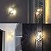 Surpars House Crystal Wall Lamp,Silver
