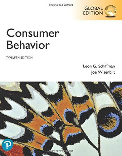 Consumer Behavior Global Edition Schiffman Leon 0001292269243 Amazon Com Books