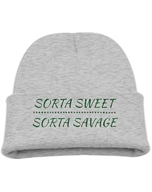 Sorta Sweet Sorta Savage Baby Cute Warm Funny Caps