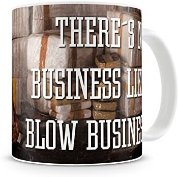 Narcos Mug Blow Business Official White