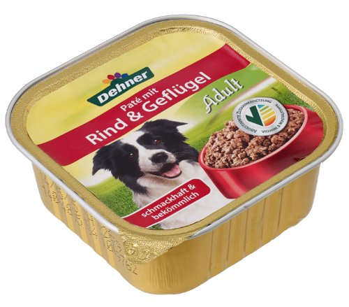 Dehner Hondenvoer Adult, Rundvlees en gevogelte, 9 x 300 g (2,7 kg) - Afbeelding 3